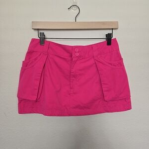 Hot Pink Micro Mini Skirt Size Medium